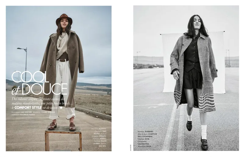 ELLE_Editorial Story with Rachelle Harris. CD: Tom Meredith, Photography: Jan Welters, Editor: Claire Dhelens