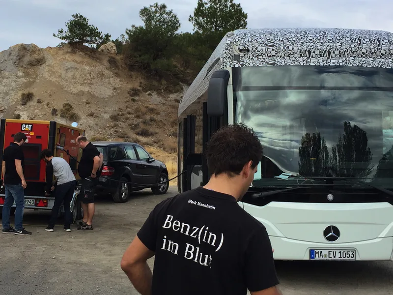 Making Of: Daimler Benz EvoBus E-Citaro, Agency: fischerAppelt